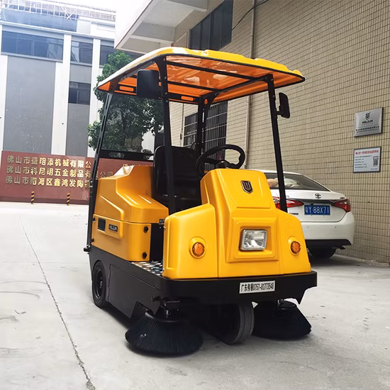 Fabricante de China, proveedor comercial, equipo de limpieza eléctrica para exteriores, máquina eléctrica, barredora de suelo de calle y carretera