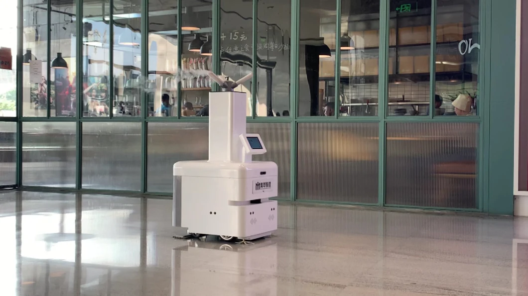 Commercial Cleaning Robot Sweeping Robot Cleaner for Hotel / Shopping Mall / Hospital Automatic Clean Robot